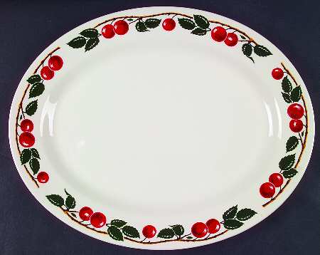 Cherry Valley 14" Oval Serving Platter