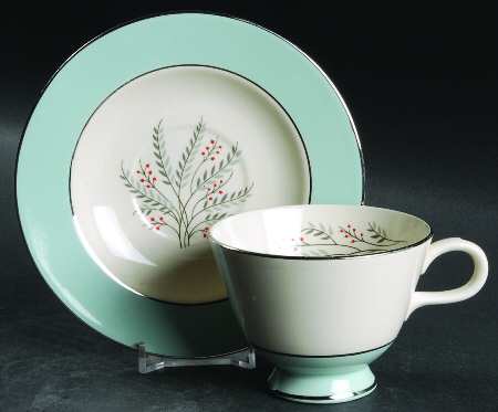 Triumph Footed Cup & Saucer Set