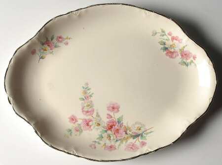 R3543 13" Oval Serving Platter