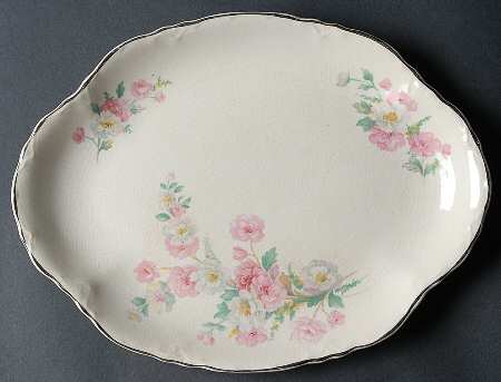 R3543 11" Oval Serving Platter