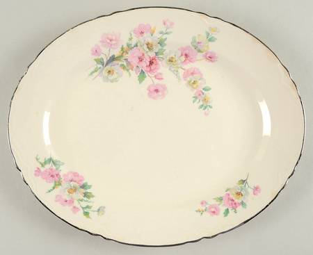 R3543 12" Oval Serving Platter