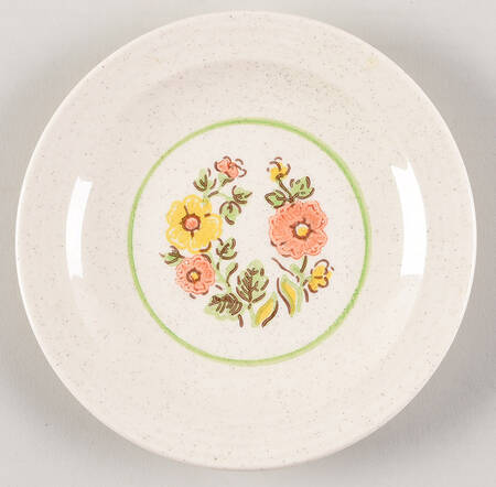 Garden Song Salad Plate