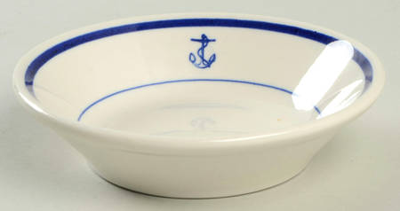 US Navy Mess Wardroom Officer Fruit/Dessert (Sauce) Bowl