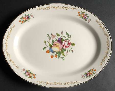 R1294 13" Oval Serving Platter