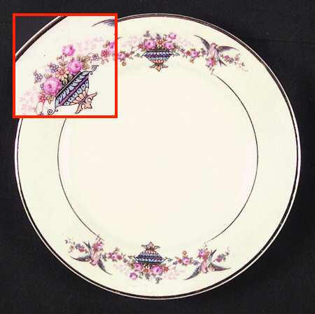 Rosewood (Decor On Verge) by Homer Laughlin 