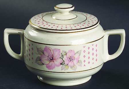 Mary Anne Sugar Bowl & Lid