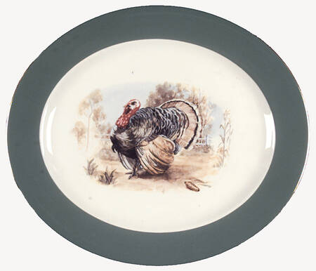 HLC727 14" Oval Serving Platter