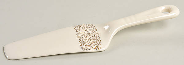 Monticello Solid Ceramic Pie/Cake Server