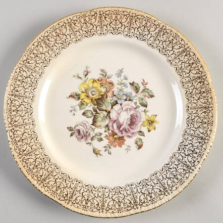 Monticello Luncheon Plate
