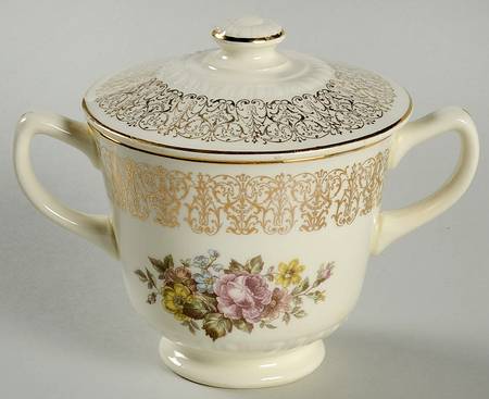 Monticello Sugar Bowl & Lid