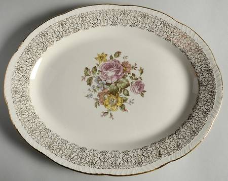 Monticello 13" Oval Serving Platter