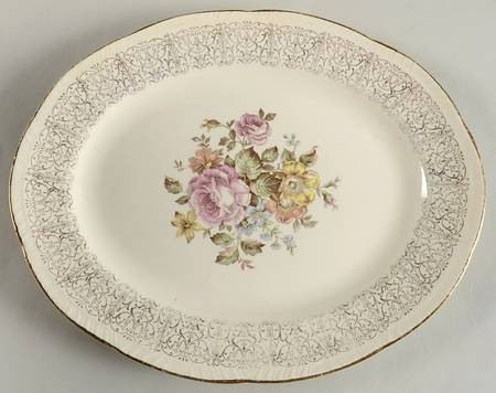 Monticello 11" Oval Serving Platter