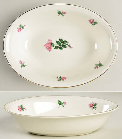 G3528 9" Oval Vegetable Bowl