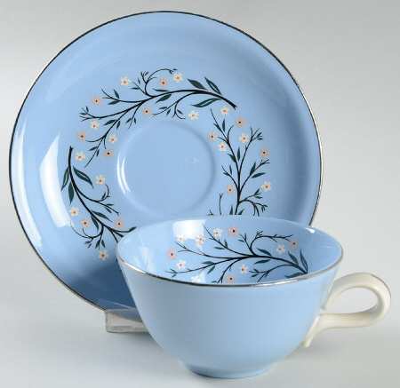 Bluemont Flat Cup & Saucer Set
