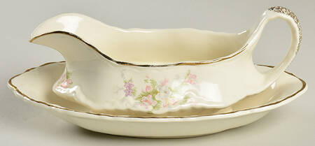 Jean Gravy Boat & Underplate/Relish