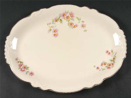 JJ59 15" Oval Serving Platter