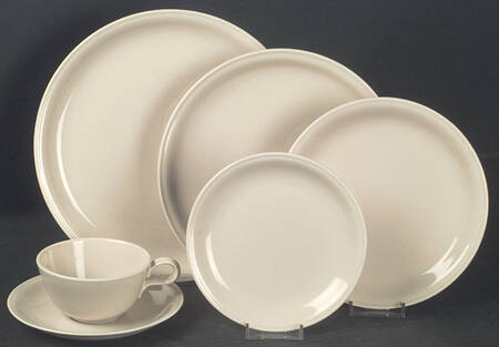 Jubilee Cream Beige Luncheon Plate
