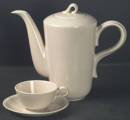 Jubilee Cream Beige Coffee Pot & Lid