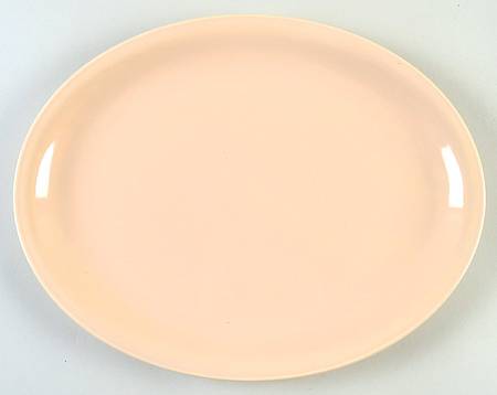 Jubilee Cream Beige 13" Oval Serving Platter