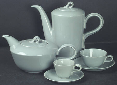 Jubilee Celadon Green Coffee Pot & Lid