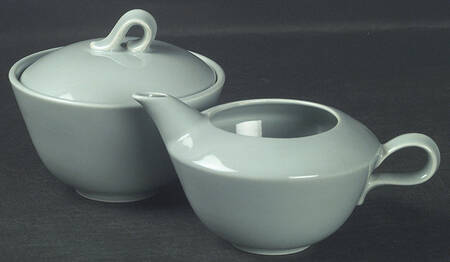Jubilee Celadon Green Sugar Bowl & Lid