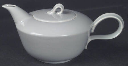 Jubilee Mist Grey Teapot & Lid