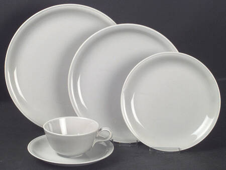 Jubilee Mist Grey Luncheon Plate