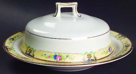 K3577m Round Covered Butter