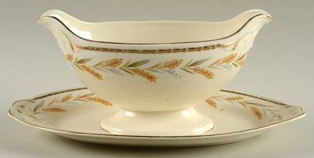 Kingston Gravy Boat with Attached Underplate