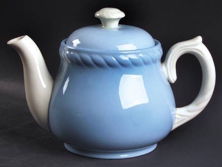Kraft Blue Teapot & Lid