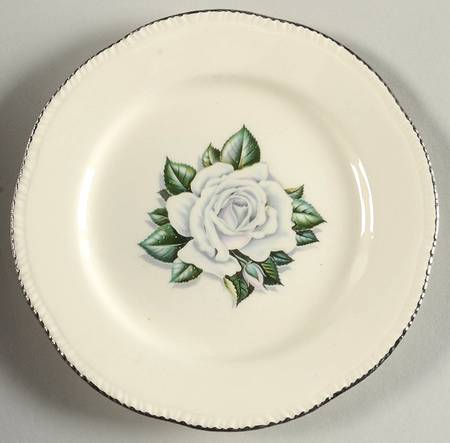 Windsor Rose Bread & Butter Plate