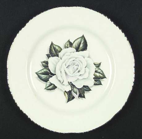 Windsor Rose Salad Plate