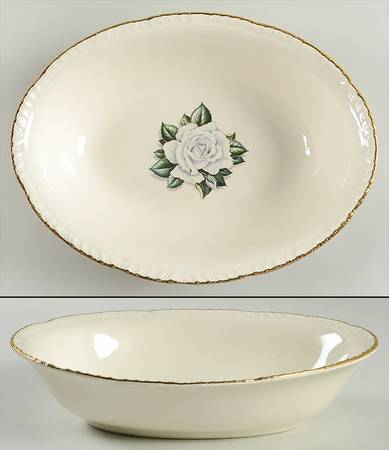 Windsor Rose 9" Oval Vegetable Bowl