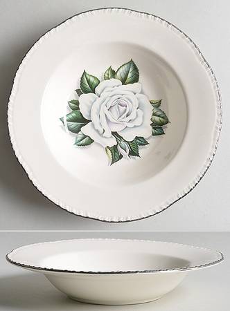Windsor Rose Rim Soup Bowl