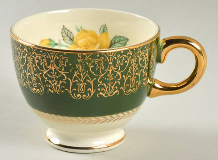 Lady Greenbriar Footed Cup by Homer Laughlin 