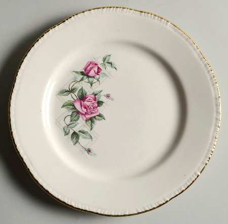 Lattice Rose Dessert/Pie Plate