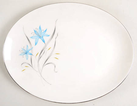 Linda 11" Oval Serving Platter