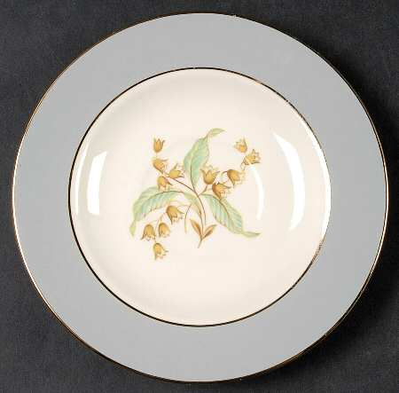 Lily of The Valley (Gold Trim) Saucer