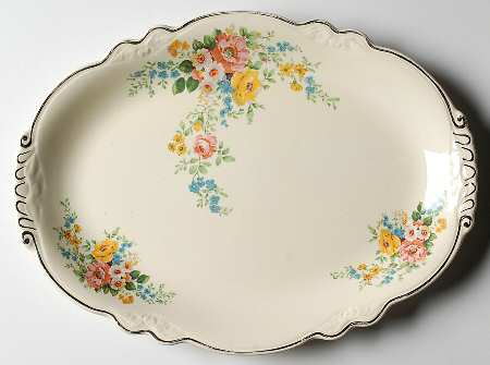 Louise 13" Oval Serving Platter