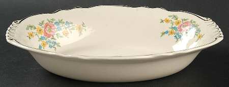 Louise 9" Oval Vegetable Bowl