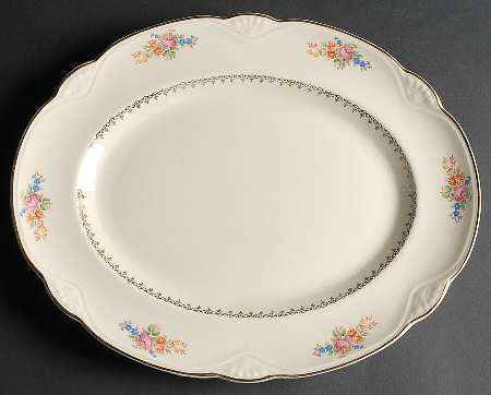 M207 15" Oval Serving Platter
