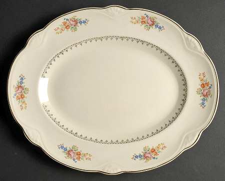 M207 13" Oval Serving Platter