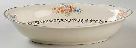 M207 9" Oval Vegetable Bowl