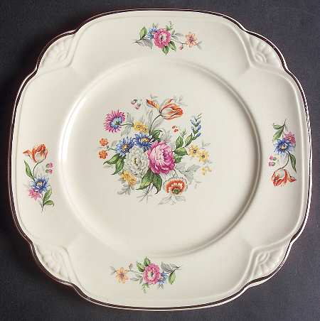 M212 (Marigold) Square Salad Plate
