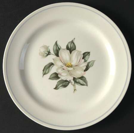 Magnolia (Eggshell Nautilus) Bread & Butter Plate