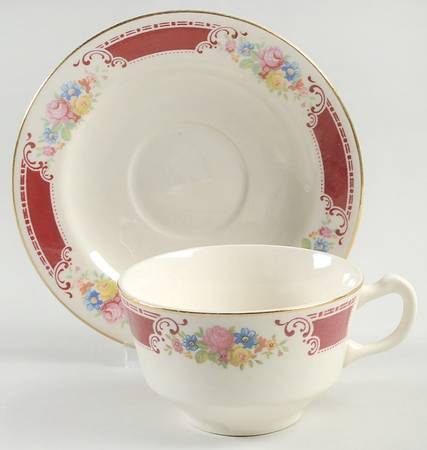Majestic Flat Cup & Saucer Set
