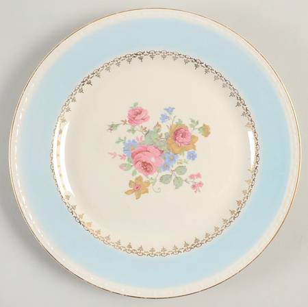 Marilyn Blue Salad Plate