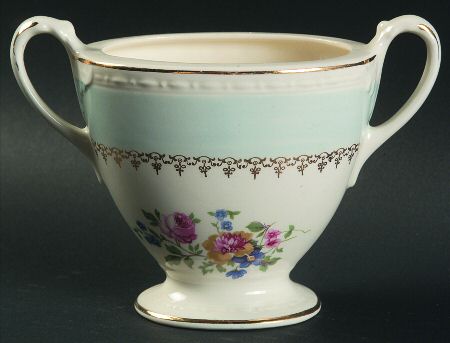 Marilyn Blue Sugar Bowl No Lid
