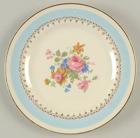 Marilyn Blue Dessert/Pie Plate