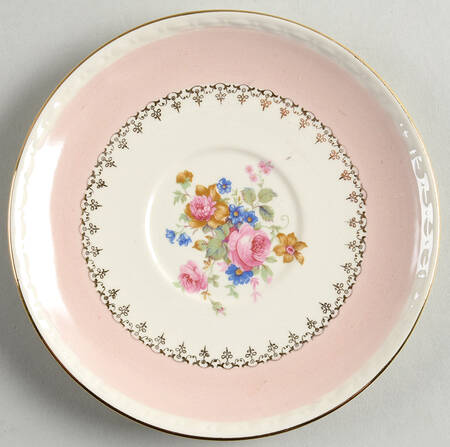 Marilyn Pink (G3418) Saucer